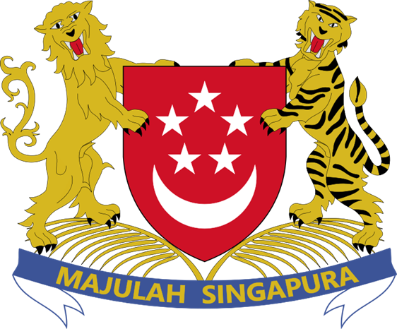 Colony of Singapore Coat of arms - TrendyScreen Best IPTV Package in Nigeria